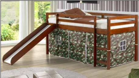 tent loft bed Twin Tent Loft w/ Camo – Keywest Mattresses