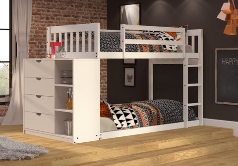 Twin Mission Chest Bunkbed